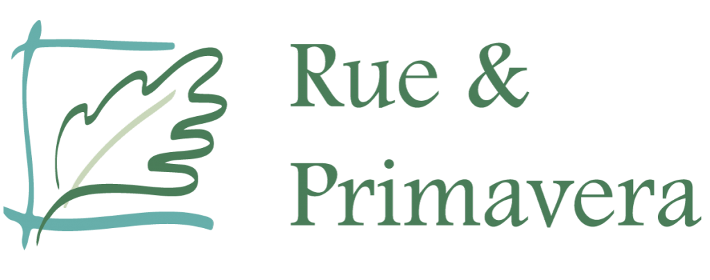 Rue and Primavera logo